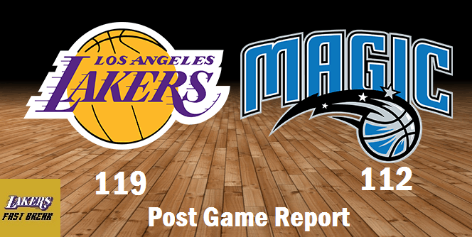 Lakers Fast Break- Lakers/Magic Scrimmage Post Game Show with LT!